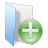 Folder Blue Add Icon